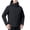 Black, variant on Men's Lightweight Hooded Windbreaker, Breathable Active Performance Waterproof Rain Shell Jacket with Multi Zipper Pockets, Outdoor Outerwear for Work, Commuting,Hiking & Fishing Purple
