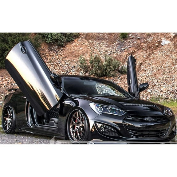 Vertical Doors Inc VDCHYGEN09102DR Lambo Vertical Door Kit Compatible with 2009-2015 Hyundai Genesis Coupe