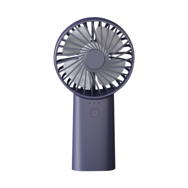 Mini Ventilador Recargable Por Usb, Ventilador De Mano Silencioso, Luz Led De 4 Luces, Circulador De Aire Porttil, Para Estudio Oficina, Escritorio Mesita De Noche, Batera Recargable, Ukhbmc