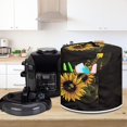 thumbnail image 3 of Appliance Cover Dust Cover Also Fit for Rice Cooker,Air Fryer and Crock Pot Compatible with 8 Quart Instant Pot with Top Handle and Accessories Pockets, Sunflowers-8, 3 of 4