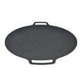 thumbnail image 4 of Poêle-gril Coréenne Antiadhésive en Fer, Résistante à la Chaleur, Plateau de Grillade Rond pour Divers Aliments, Camping Intérieur Extérieur, Fêtes Barbecue, Gril BBQ, 4 of 7