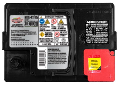 Interstate Battery, MTX-47/H5
