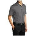 thumbnail image 4 of Yellow Rooster Mens Short Sleeve Eclipse Stretch Polo Shirt Shadow Grey 3XL, 4 of 7