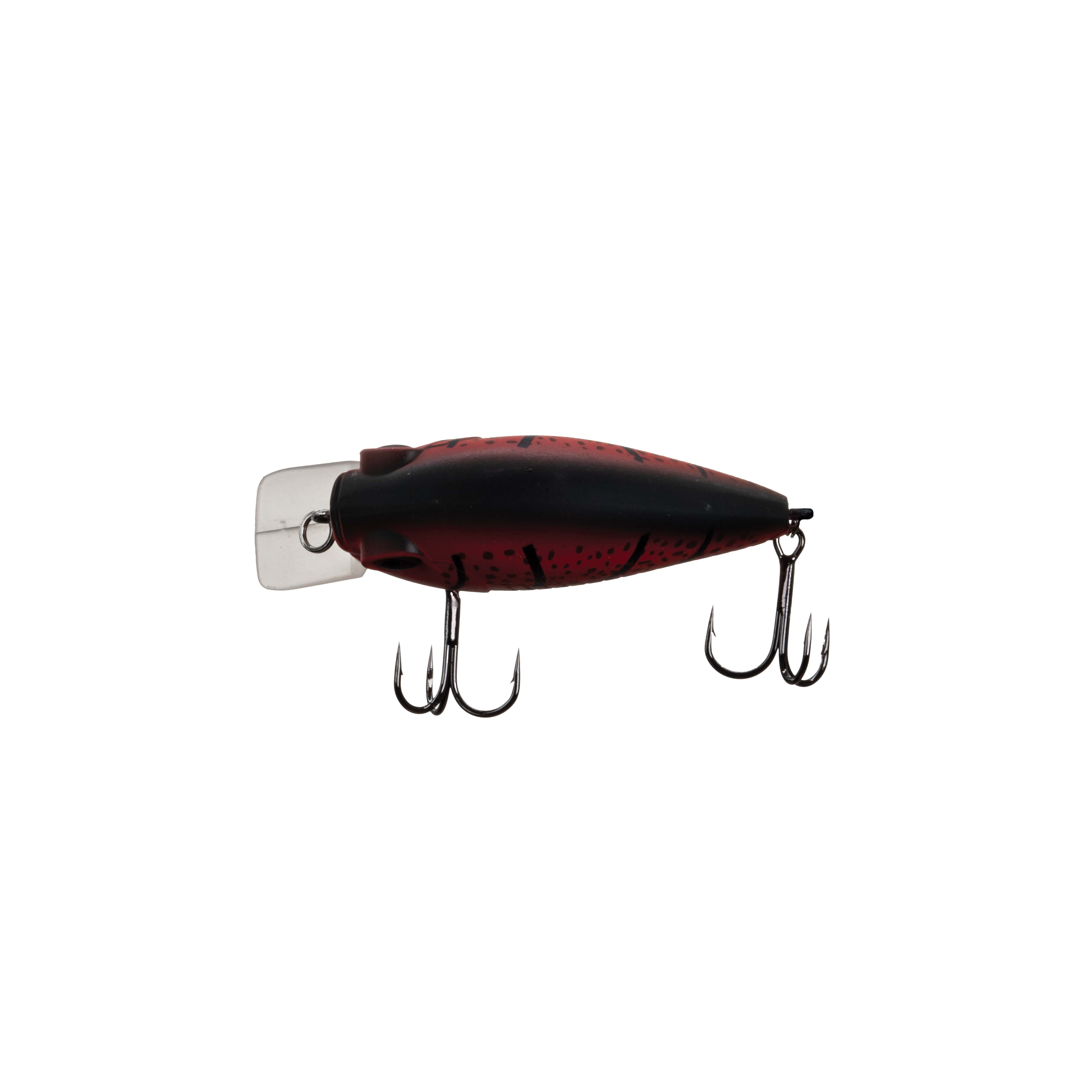 Ozark Trail Freshwater Squarebill Fishing Lure, Red Craw, 3/8 oz