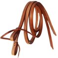 thumbnail image 3 of Horse Western Tan Leather Tack Bitless Sidepull Training Bridle Reins 77RS01TN-F, 3 of 3