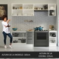 thumbnail image 5 of Cocina Integral Completa Modular Madesa Agata Con Pia 240cm BG, 5 of 5