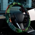 thumbnail image 6 of Cactus 14.5 Inch Printing PVC Leather Car Wheel Cover Steering Wheel Covers Auto Accessories, 6 of 6