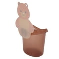 thumbnail image 4 of Storage Bear Toothbrush Storage Cup Holder Wall Mounted Comb Storage Rack Bathroom Storage Box, 4 of 8