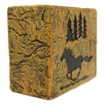 thumbnail image 4 of Porte-brosse à Dents Silhouette d'Arbres de Pin Western Rustique Mustang, 4 of 6