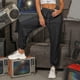 thumbnail image 1 of Pantalones De Chándal Para Mujer Pantalones De Chándal De Talle Alto Con Cordón De Bolsillo De Color Puro Pierna Recta Para Deportes Para Dama Para Ir De Compras ANGGREK Ropa, 1 of 8