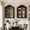 Black Grain*2, variant on 31.5×23.6" Arched Bathroom Wall Cabinet with Glass Doors, Wall Mounted Display Cabinet with Adjustable Shelves, Hanging Storage Cabinet for Kitchen, Living Room