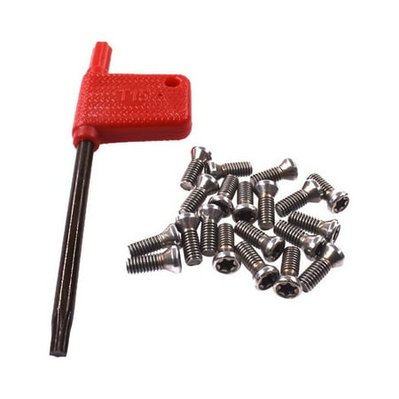 

Ana 20pcs M3.5x10mm Alloy Steel Torx Screws For Replaces Carbide Insert CNC Lathe