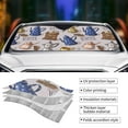 thumbnail image 5 of Bingfone Antique Vintage Teapot Coffee Grinder Car Windshield Sun Shade Protector Keep Your Vehicle Cool Sun Shield Visor Cover Foldable For Car Truck Suv-Small, 5 of 9