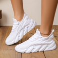 thumbnail image 3 of CHICVOMEY Breathable Sneakers for Women Running Shoes Lace Up Sneakers Non-Slip Blade Sole Comfortable Sneakers Casual Walking Shoes, 3 of 6