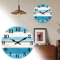 thumbnail image 2 of Gnwei Wall Clock 10 Inch Battery Operated Silent Non-Ticking Wall Clock Vintage Retro Rustic Style Decorative for Bedroom Living Room Kitchen Home Office, 2 of 8