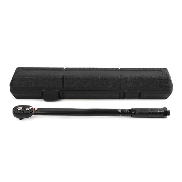 Yeacher 1/2 Inch 40~210Nm Steel Torque Wrench Quick Release Auto Repairs Preset Torque Wrench Positive Negative Two-way Adjustable Ratchet Design Suitable for Home Auto Repairs Shops Use with Storag
