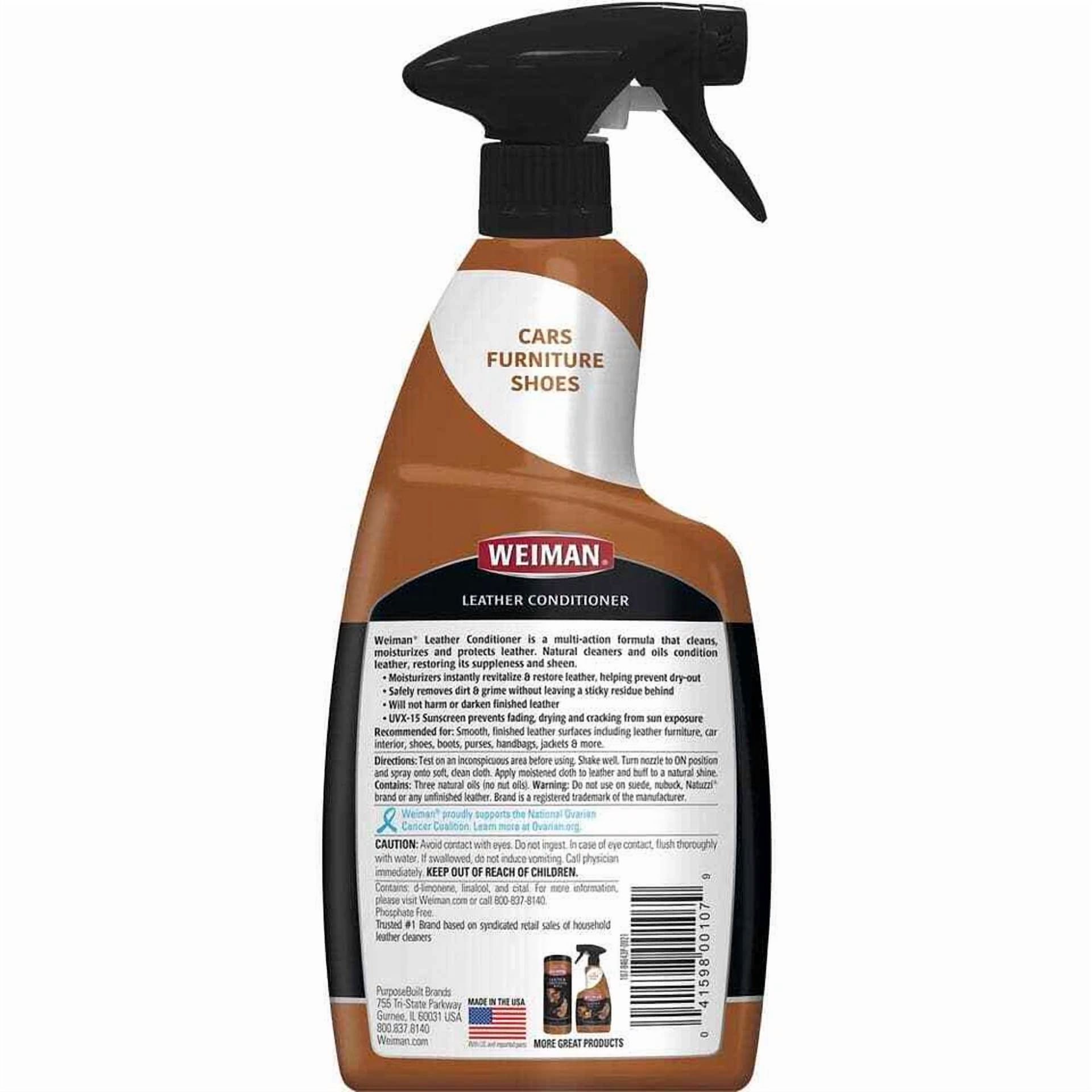 CRESTIN- 22 Oz. Leather Cleaner And Polish Spray