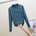 thumbnail image 5 of Women's Fleece Thermal Mock Neck Long Sleeve Warm Underwear Shirt/Top Soft Stretchy Fitted Base Layer Shirt, 5 of 7