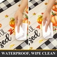 thumbnail image 5 of Fall Kitchen Rugs Set of 2, Pumpkin Decorative Anti Fatigue Kitchen Mats for Floor, Farmhouse Buffalo Plaid Kitchen Mat Cushioned, Non Slip Kitchen Runner Floor Carpet Autumn Thanksgiving Decor, 5 of 6