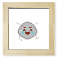 thumbnail image 1 of Rire en Pleurs Expression de la Tête Heureuse Cadre Carré Tableau Mur Affichage de Table, 1 of 3