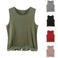 thumbnail image 2 of Lovzfmll Men's Seamless Thermal Undershirt with Back Protection, Thickened German Velvet Round Neck Sleeveless Tank for Cold Weather, 2 of 4