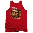 thumbnail image 1 of Mirrormask Riddle Me This Adult Tank Top Red, 1 of 1