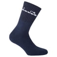 thumbnail image 3 of Calcetines de Tenis Unisex Diadora - Paquete de 12, Logotipo Azul oscuro 43-46, 3 of 3