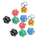 thumbnail image 3 of Conjunto de Dados, 12 Piezas de PlásTico de 6 Colores antixidació Impermeable de enseñanza de dados para juegos de mesa, 3 of 7