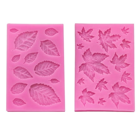 

Smrinog Silicone Chocolate Mold DIY Cake Fondant Sugarcraft Baking Tools (A Leaf)