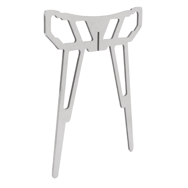 Trépied de Camping, Support de Foyer Extérieur Pliable Résistant à la Chaleur Nettoyage Facile pour Grill