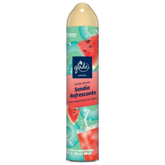 Aromatizante en aerosol Glade Sandía Refrescante 400 ml