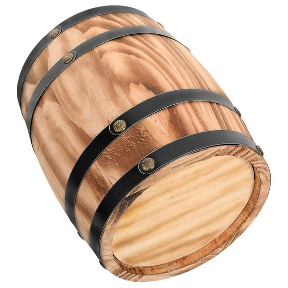 Lipstore Oak Barrel Aging Wood Barrel Large Capacity for Honey Whiskey Beer M