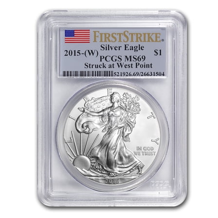 2015 (W) American Silver Eagle MS-69 PCGS (FirstStrike®)