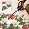 thumbnail image 6 of Yayeee Faucet Mat for Kitchen Sink 30" Diatomite Long Splash Guard Pad, Beige Strawberry, 2 Pack, 6 of 7