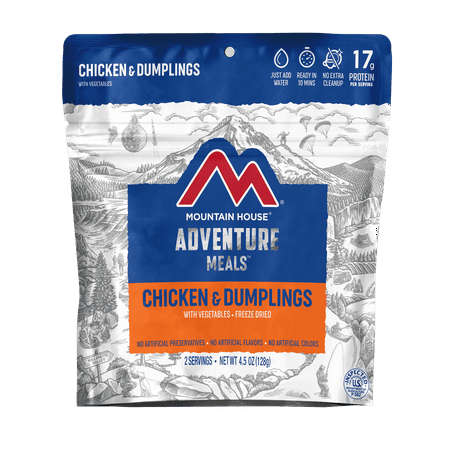 Mountain House Freeze Dried Chicken and Dumplings - 2 (Best Way To Freeze Meals)