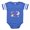 Royal Blue, variant on CafePress - Peppa Pig Big Dreams - Cute Infant Baby Football Bodysuit