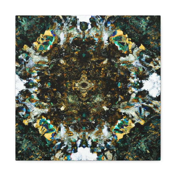 Graceful Golden Gala - Canvas