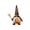 B, variant on ShaoXinWan Halloween Faceless Pumpkin Plush Ornament, Soft Stuffed Holiday Tabletop Doll with Witch Hat, Cute Festive Decor for Shelf, Desk, Home Display