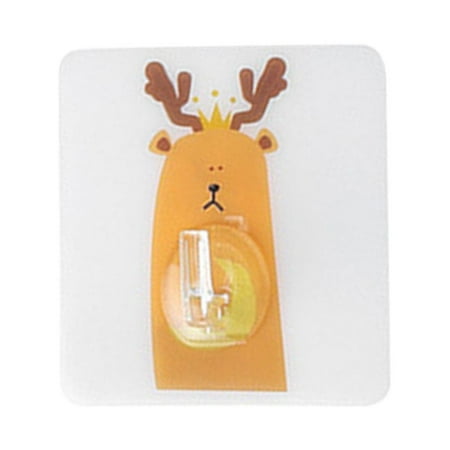 

Wiueurtly Animal Coat Hook Hook Traceless Sticky Hanger Bathroom Products