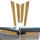 thumbnail image 5 of 4PCS Interior Door Panel Cover Trim Yellow Wood Grain for C-Class W204 2007-2013, 5 of 5