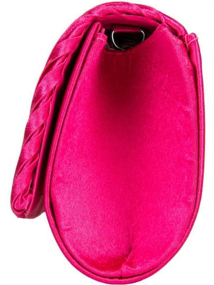 Women's Clutch Wallet Purse Evening Bag (with Attachable Chain Shoulder Strap)