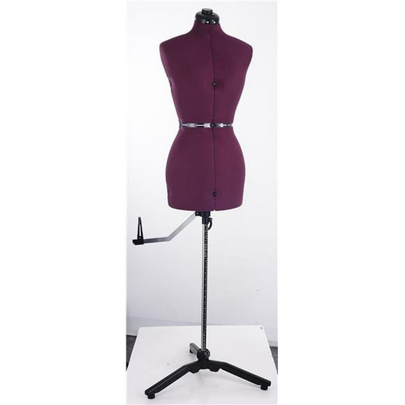 Family Adjustable Large Mannequin Dress Form With Foam-Backed Nylon Cover