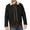 Black Jacket fot Men, variant on Men's Vintage Warm Zipper Pocket Jacket Long Sleeve Casual Fashion Solid Color able Standard Thickness Outdoor Wear Daily Use Stylish Top Black L