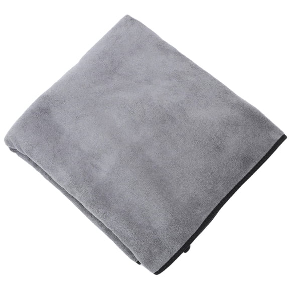 RENACLIPY Serviette pour Animaux à Séchage Rapide Gris Foncé avec Entretien Facile et Forte Résistance à la Traction