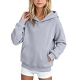 thumbnail image 3 of Hoodies for Kids Girls Boys Cute Long Sleeve Hooded Sweatshirt Pullover with Pocket Trendy Clothing for Teen Girls Boys, 3 of 7