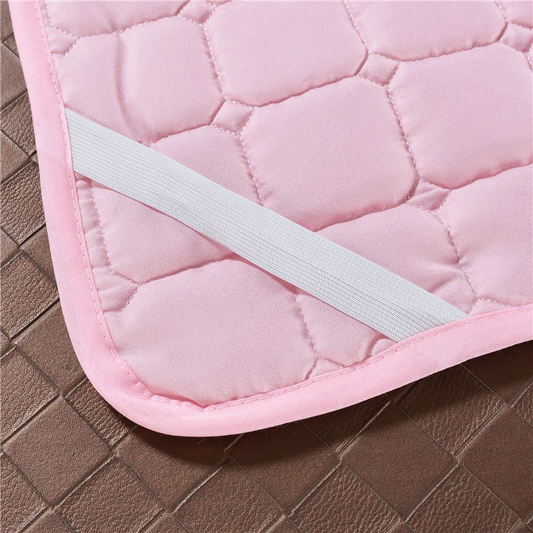 Massage Table Pad, Massage Table Memory Foam Topper, Soft Spa Bed Cover for  Massage Tables, Includes Pad and Face Holes (Pink 70x190cm)