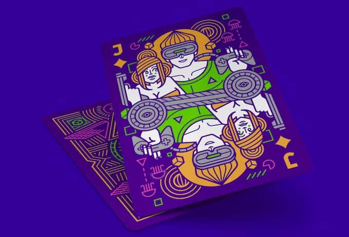 Modern Idols: Extreme Fear Playing Cards by Giovanni Meroni/Thirdway Industries
