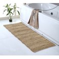 thumbnail image 3 of Affinity Linens LBD22X60RG-TPE Braided & Loop Chenille Oversized Bath Rug, Taupe - 22 x 60 in., 3 of 3