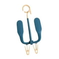 thumbnail image 4 of Estante para secar zapatos, gancho para colgar zapatos, multiusos, versátil, ahorra espacio, giratorio. Azul oscuro, 4 of 9