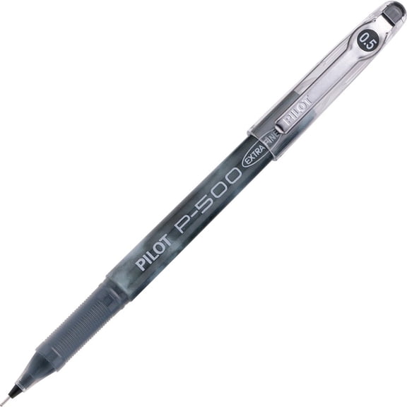 Pilot Precise P-500 Precision Point Extra-Fine Capped Gel Rolling Ball Pens - Extra Fine Pen Point - 0.5 Mm Pen Point